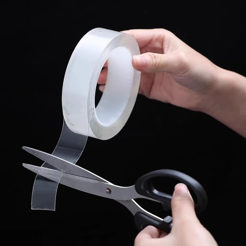 1M/2M/3M/4M/5M Transparent Nano Tape Washable and Reusable Double-sided Adhesive Adhesive Universal Hook Tape for Furniture 3