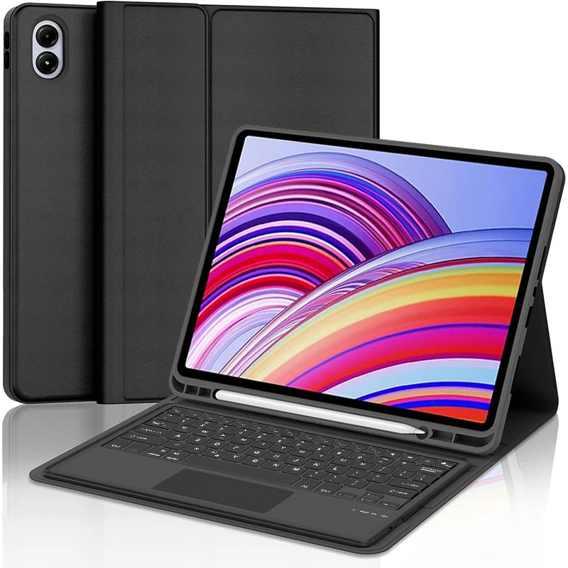 Premium Keyboard Cover with Pencil Holder