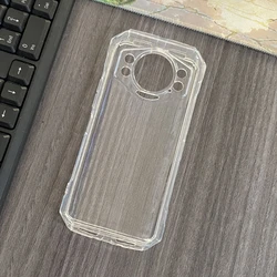 Soft TPU Silicone Protective Phone Case - Sleek Back Cover and Durable Phone Shell Coque for Doogee S Cyber (Transparent)