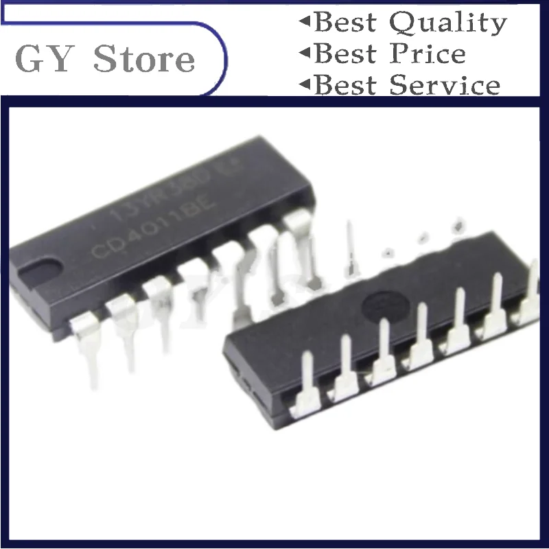 

100 шт. CD4011BE CD4011 DIP новый