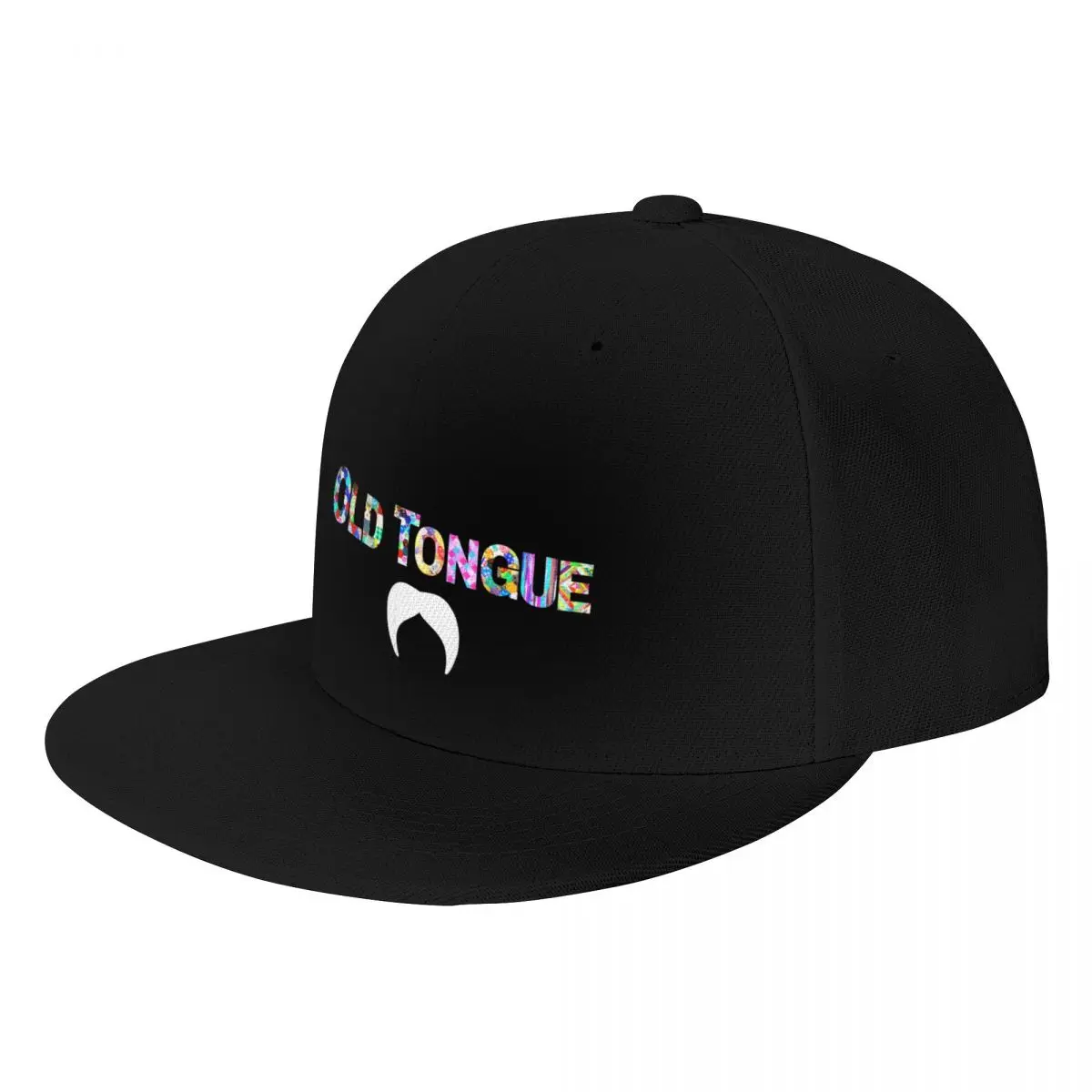 

Old Tongue (for Dark Background) Baseball Cap Sunhat western Hat Thermal Visor Female Men's