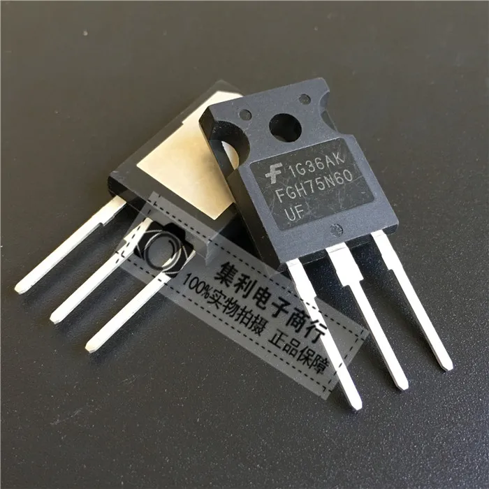 

10PCS/Lot FGH75N60UF Imported Original In Stock Fast Shipping Quality Guarantee