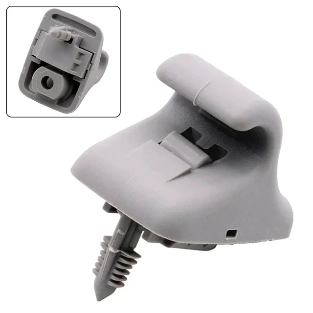 Sun Visor Retainer Clips 852353X000TX# For Hyundai- Veloster- ACCENT- Elantra 2014 Interior Sun Visor Retainer Hook Clip Bracket 6