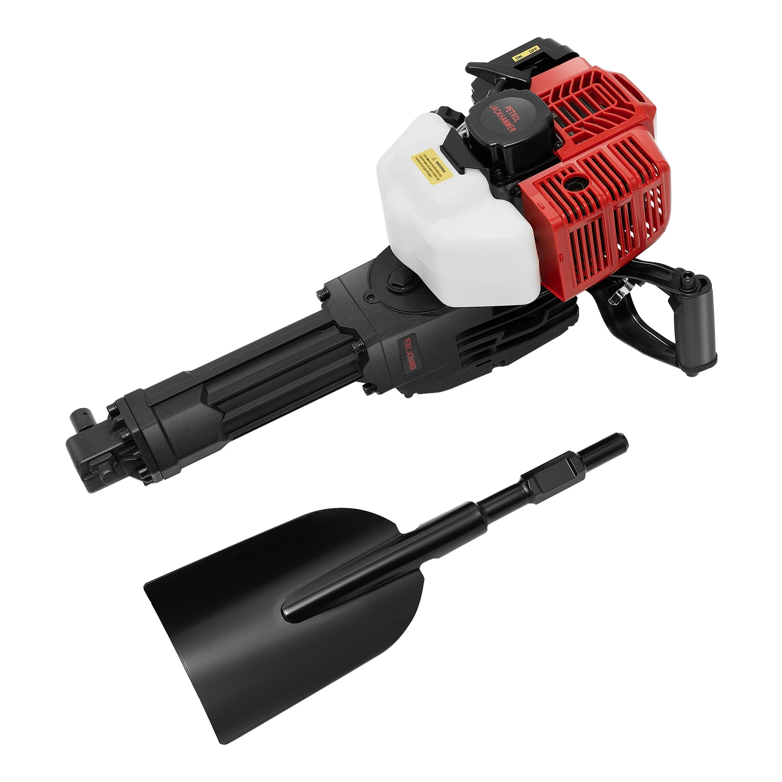 52CC 2-Stroke Garden Tree Digger Gasoline Excavator Tree Planting Shovel Rock Tree Digging Drilling Machine 1900W 4