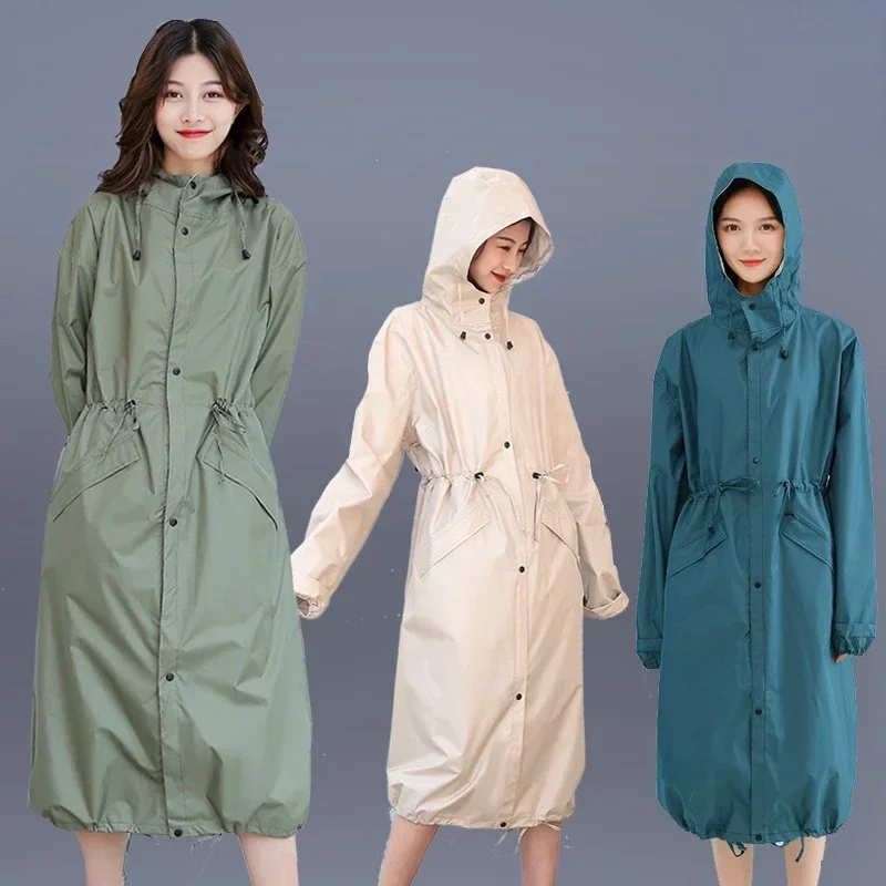 Long Raincoat Women  Rain Poncho Women  Girls Raincoat  RainWear