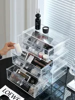 Eyeshadow Palette Organizer Eyepowder Storage Box Cosmetics Rack Makeup Tools Compartment Holder For Women Makeup Organizer 1