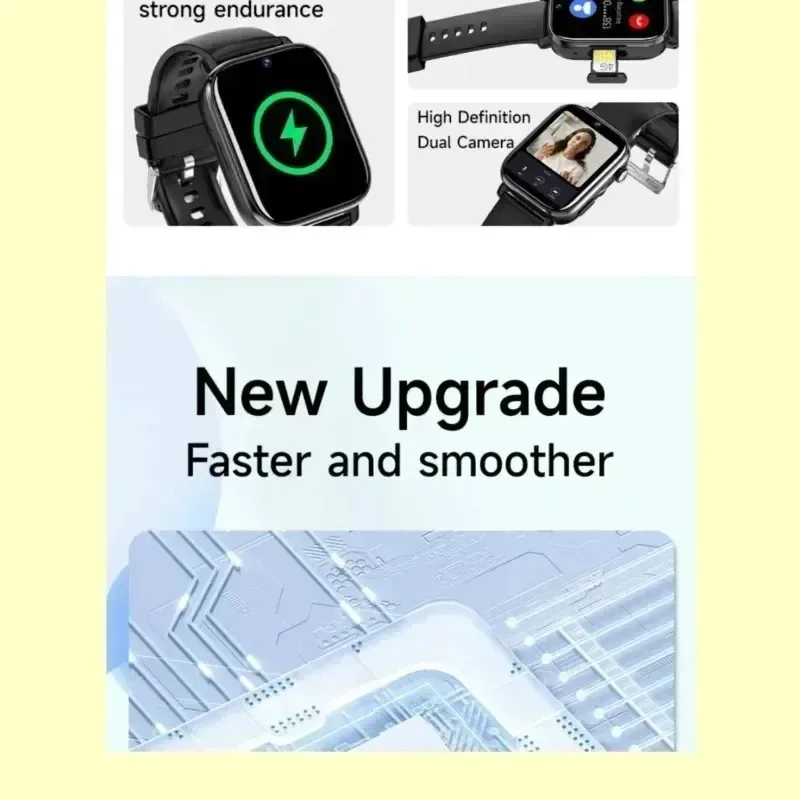 4G/5G ��ü ��Ʈ��ũ SIM ī�� Smartwatch I1with HD ī�޶� Wifi NFC GPS �߰��� Google Play ������ �ȵ���̵� ���� ���� Smartwatch