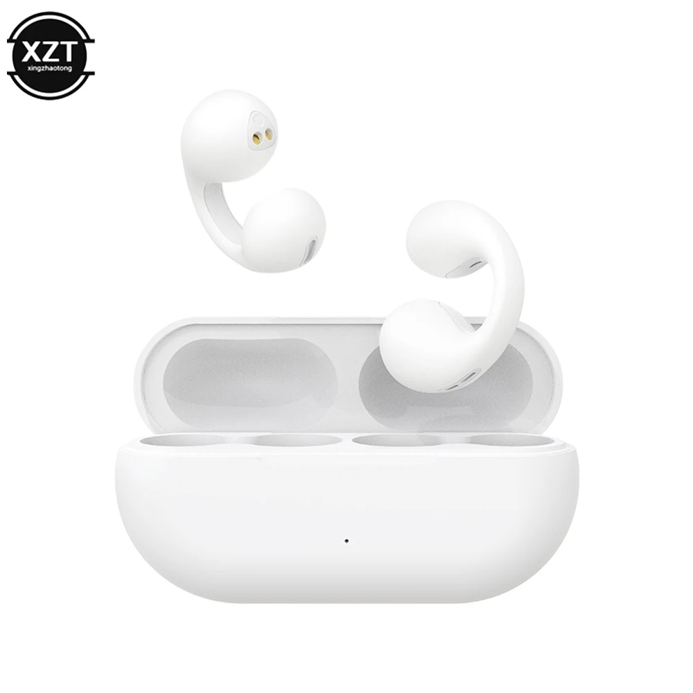 Für Ambie Sound Earcuffs Headset Ohrring Drahtlose Kopfhörer Bluetooth Mini Sport Ohr Haken TWS Ohrhörer Bluetooth 1:1 Upgrade Plus