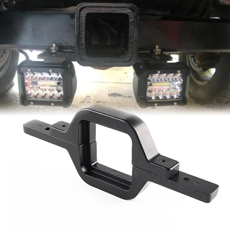 1PC Auto Tow Hitch Mounting Bracket For Offroad SUV Truck Trailer Auto Mount Holder Kit for Led Brake Backup Reverse Light tow hitch mounting bracket