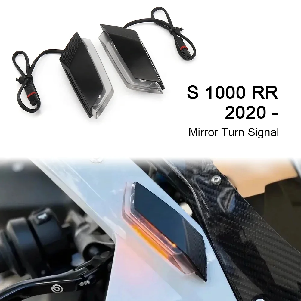 

Motorcycle S 1000 RR LED Turn Signal Flasher Mirror Position For BMW S1000RR s1000rr Front Invisible Light 2020 2021 2022 2023