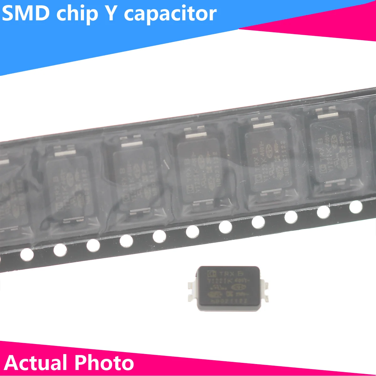 10PCS SMD chip Y capacitor TMY1222 400V 222/102/101/221/331/471/152 300V