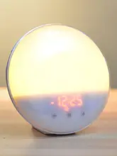  Digital Alarm Clock Smart Wake Up Light USB Rechargeable Children Learning Alarm Timer Sunrise Sunset LED Light Desk Decor Clock 