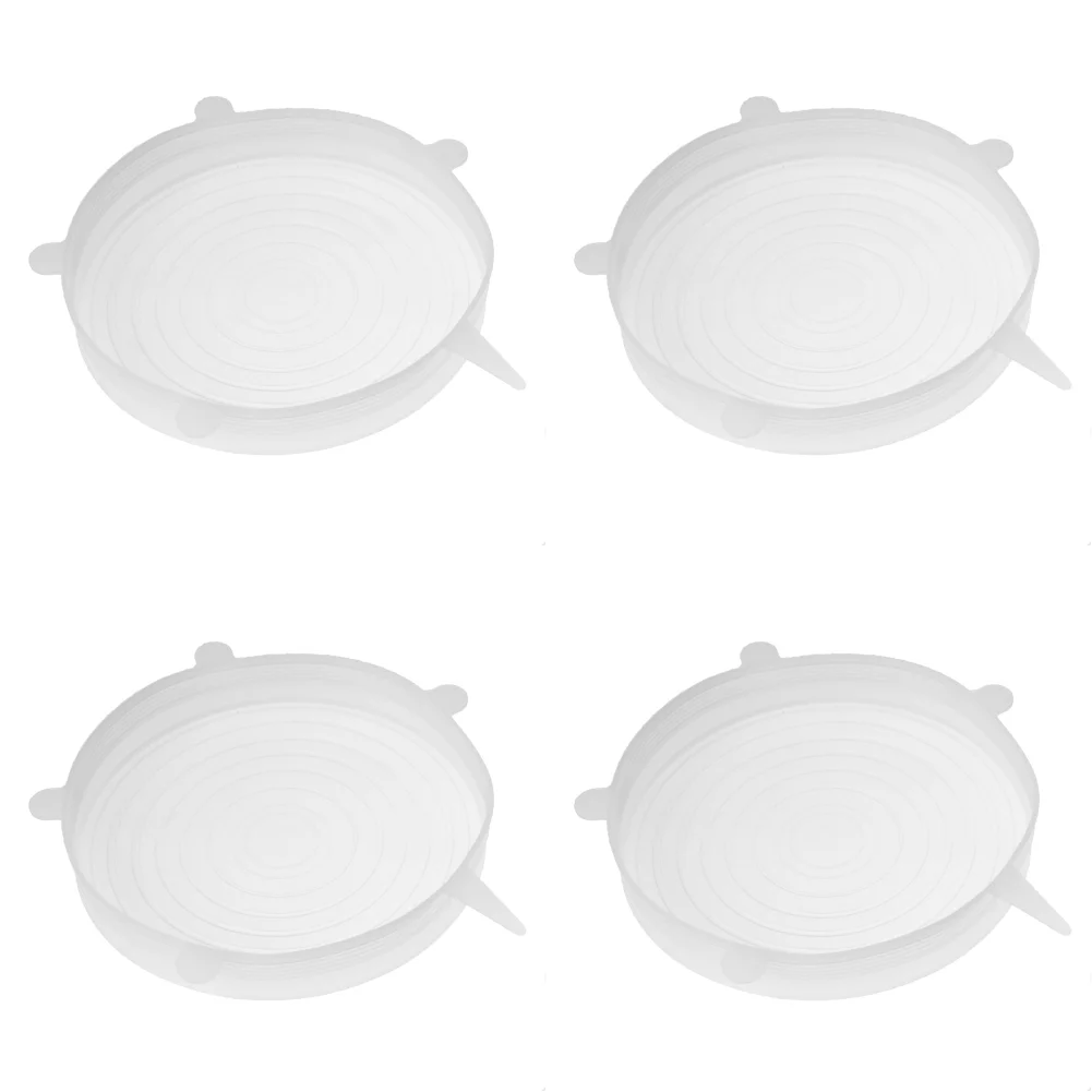 Heat Resistant Reusable Stretch Silicone Lids Food Wrap Bowl Cover (21cm)
