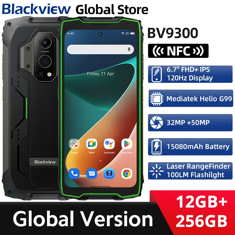 Blackview BV9300: a Rugged Smartphone with Helio G99 Chipset