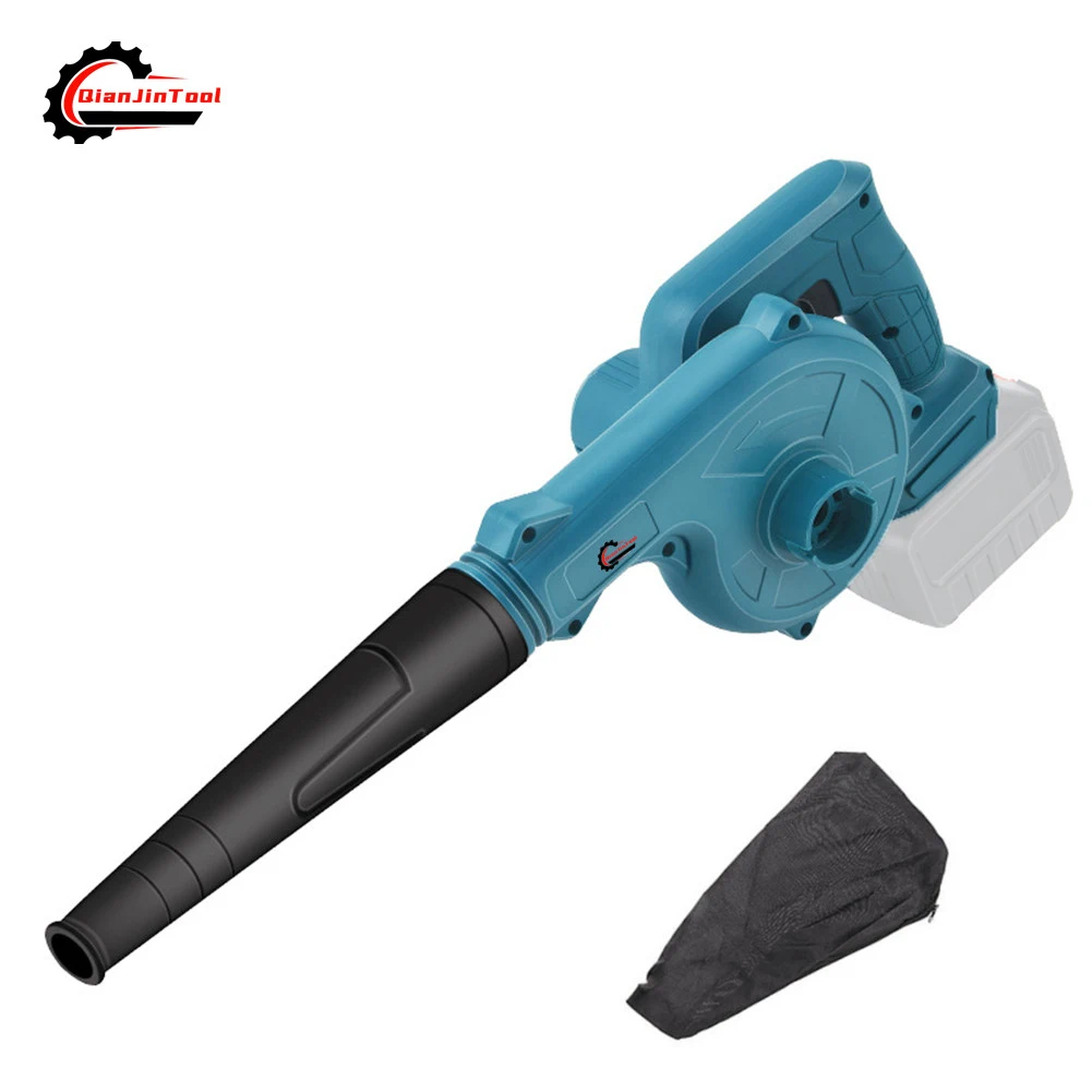 Cordless Air Blower Electric Suction Machine Dust Vacuum Cleaner Turbo Fan Leaf Snow Blowing Collector For Makita 18V Battery 2 in 1 dust blowing cleaner multifunctional cordless electric air duster