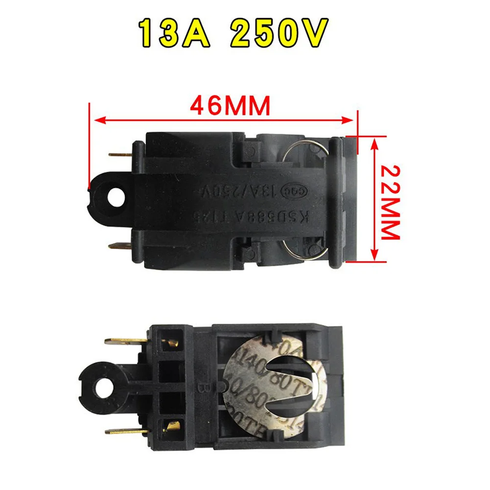 

10-Piece Electric Kettle Switch Thermostat Temperature Control XE-3 JB-01E 16A 2 Pin Terminal With Kettle Thermostat Control