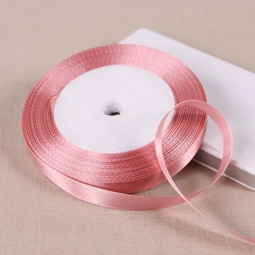 10mm Satin Ribbon - Crafting and Decorative Supplies (25 Yards)