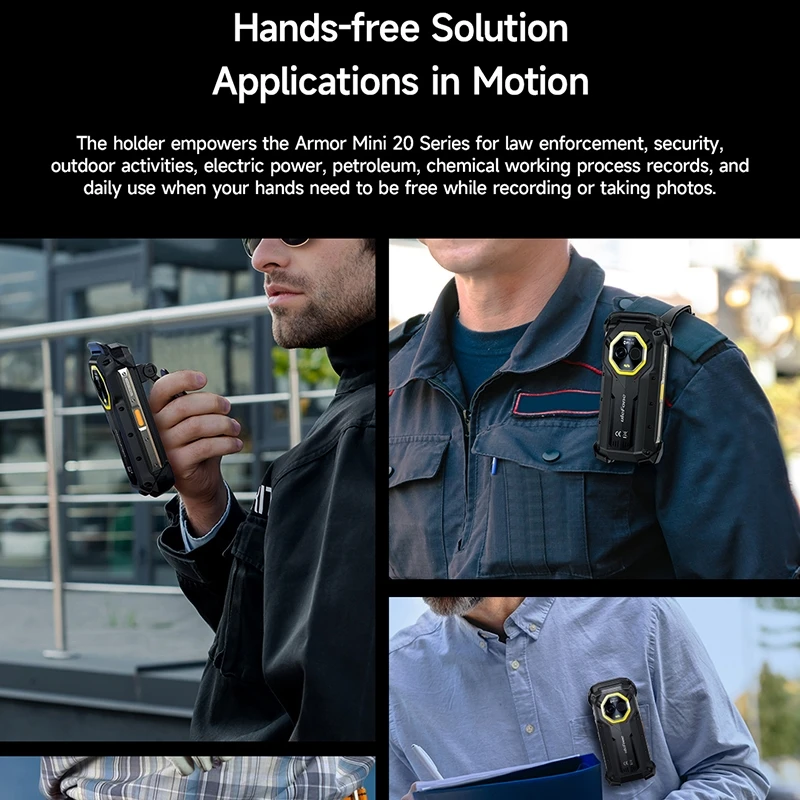 For Ulefone Armor mini 20T Pro / 20 Pro Ulefone Back Clip Phone Case