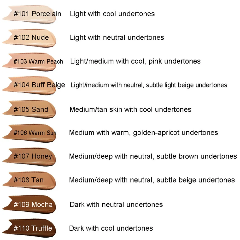 Foundation Base Liquid 30ml liquid foundation makeup cream waterproof foundation
