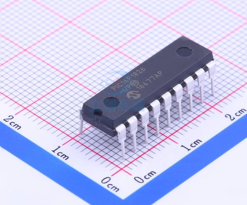Pic16f1826i/p Package Dip18 New Original Genuine Microcontroller Ic