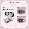 Flower Knows black Swan Ballet Eyeshadow Palette Matte Fine Shimmer Pearl Face Palette 6 Colour Glitter Eye Shadow