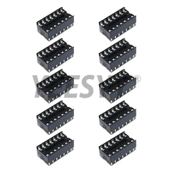 10 - Pack Square Hole 14 - Pin DIP IC Sockets (DIP14 - square)