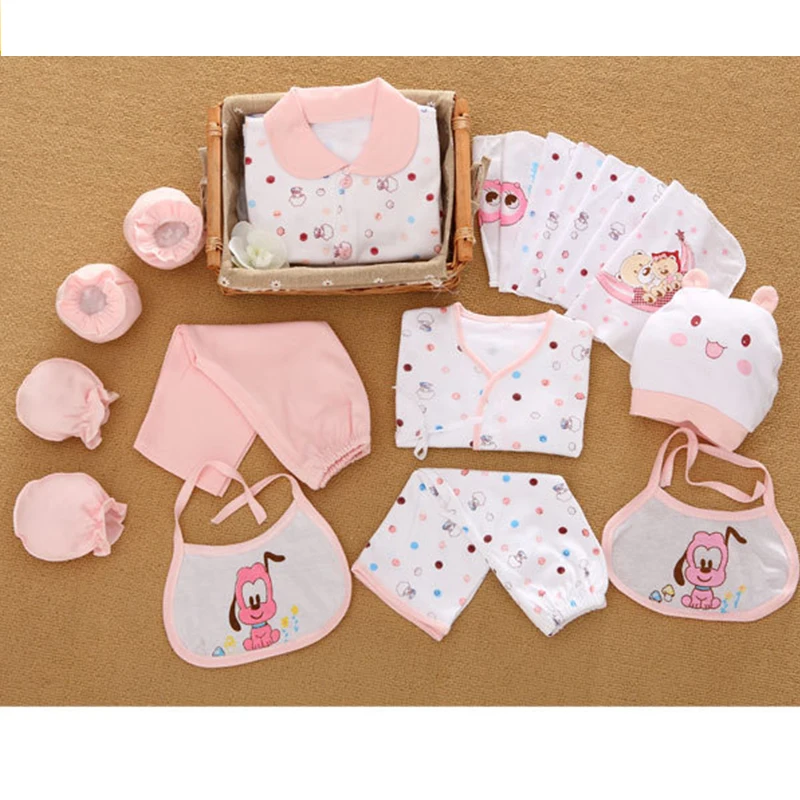 18-Piece Newborn Cotton Baby Set 4