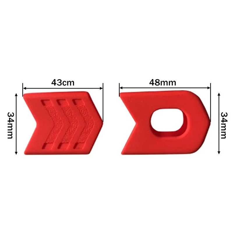 4PCS Universal Bicycle Crank Arm Protective Covers - Durable Mountain & Road Bike Accessories