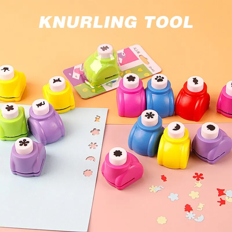 

Новинка, игрушки, милый Мини Цветочный производитель, Детские Альбомы «сделай сам», аксессуары ручной работы, устройство для тиснения, креативные студенческие канцелярские принадлежности