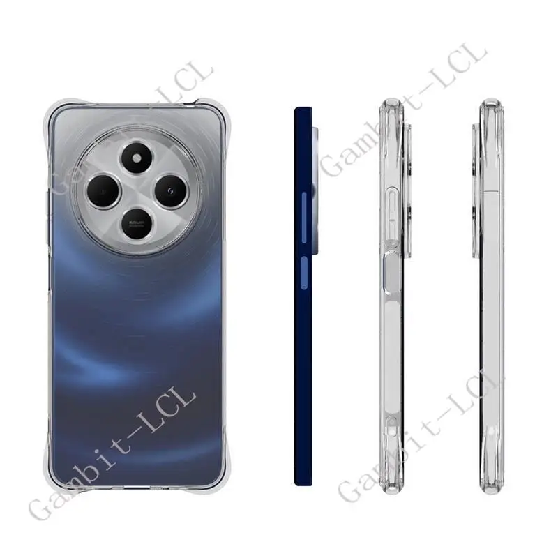 Durable Shockproof Silicone TPU Back Cover - Anti-Falling Protection