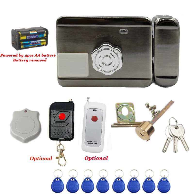 Serrure de porte électronique Accès électronique à la Porte, Système de Contrôle à Distance ID