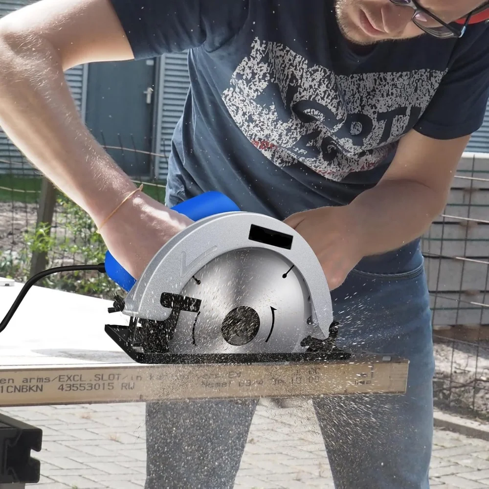 Electric Circular Saw 1200W Power Board Cutting Machine Woods working Power Tools For Logs Cutting