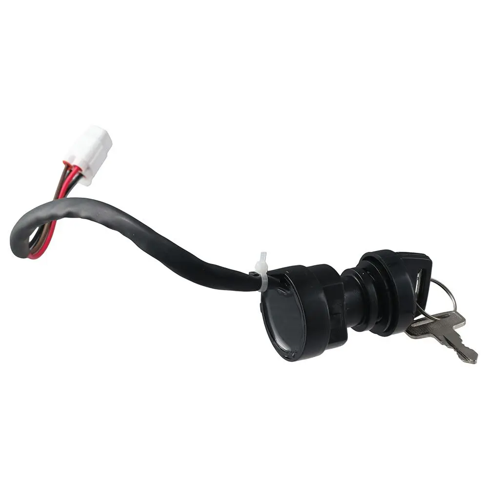 1Pc Black Ignition Key Switch 5ND-82510-00-00 5ND-82510-01-00 Ignition Key Copper Abs Switch Replacement For Car