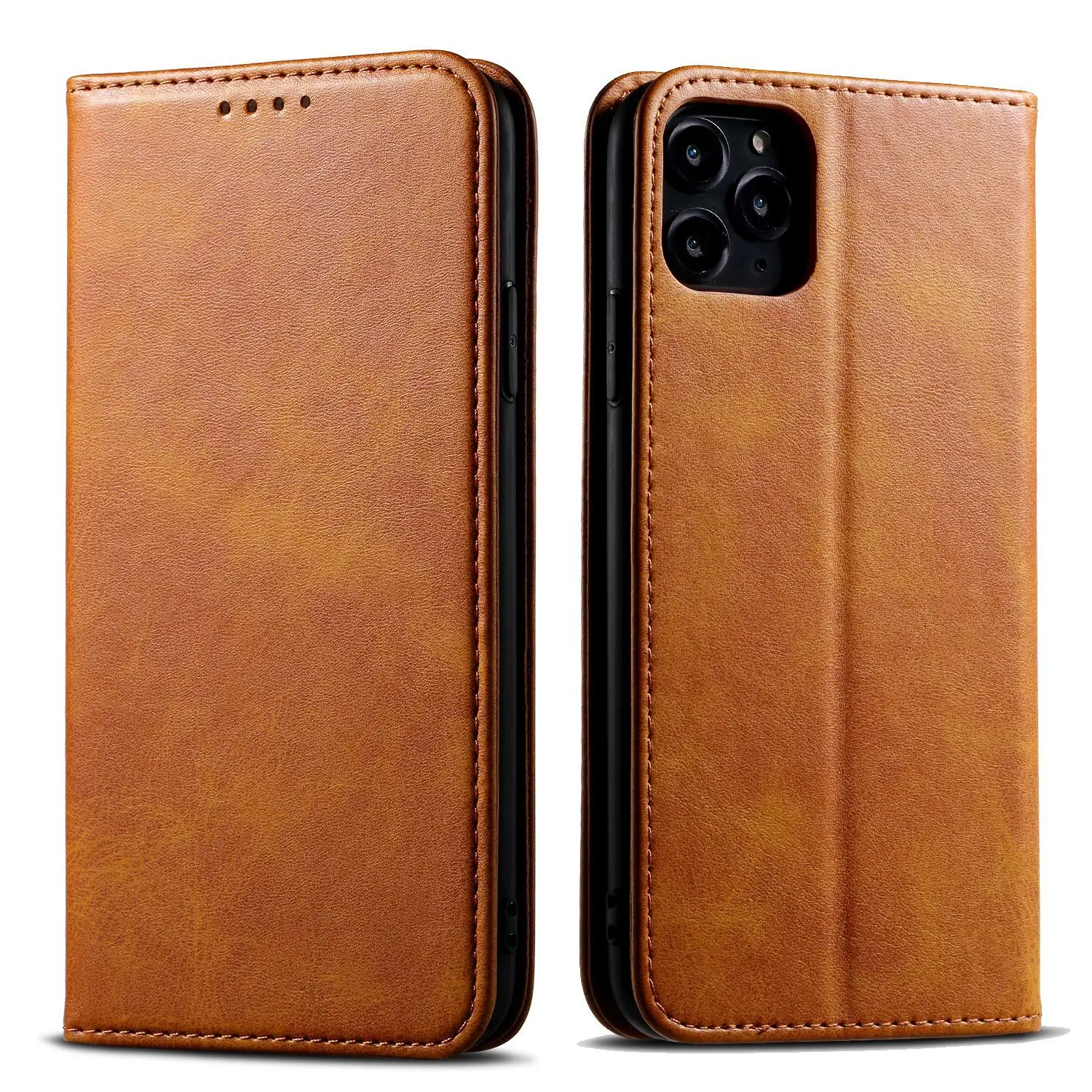 

Suitable for iPhone 15/15plus/15Pro Leather Case for 15 Pro Max Flip Cover Protective Case