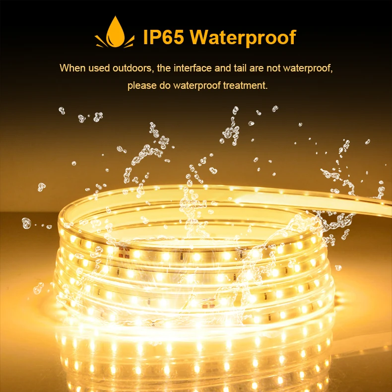 Description Picture 2 of itemHigh Lumen LED Strip Light SMD2835 Soft Waterproof DIY Cuttable For Indoor Outdoor Home Kitchen Cabinet Cupboard Lighting Decor