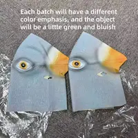 Новинка резиновая маска для голубей на Хэллоуин, 1 шт., забавное животное для косплея, реквизит для розыгрыша на Хэллоуин, для бара, клуба, Rave вечерние, маска для голубей — изображение 6