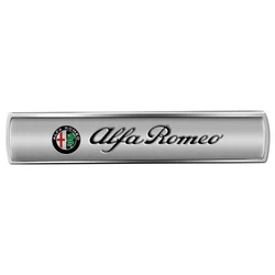 3D Metal Adhesive Car Styling Badge - Premium Auto Accessory (1pc silver)