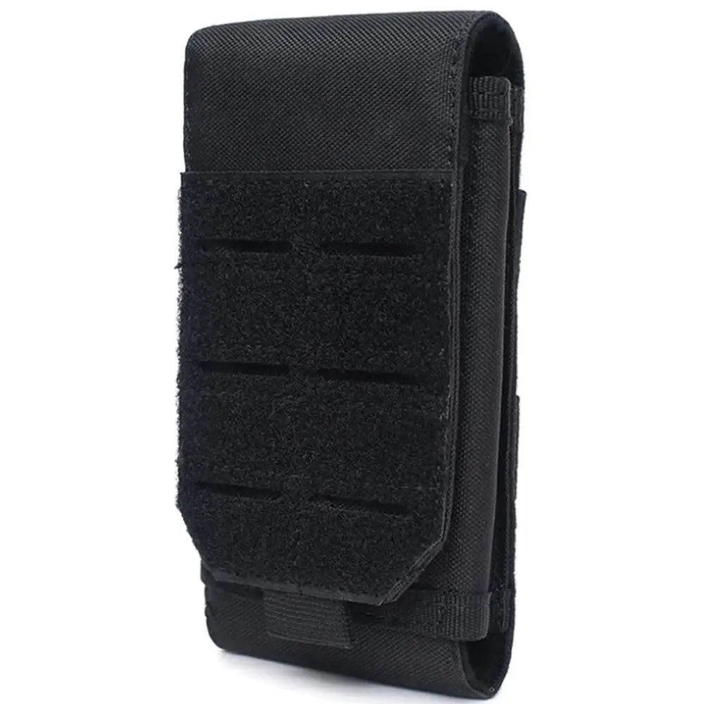 1000D Laser Cust Molle Phone Pouch Heavy Duty Waterproof Samll Tactical Cell Phone Holder Smartphone Cover for 4.7