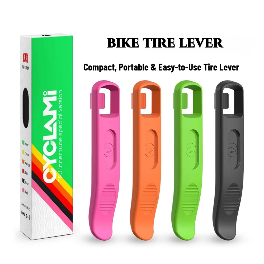 CYCLAMI 2 Pcs Road Bike MTB Bicycle Tire Pry Bar for all sizes of tires Very hard and reusable Ultralight Wheel Repair Tool CYCLAMI 2 Pcs Road Bike MTB Bicycle Tire Pry Bar for all sizes of tires Very hard and reusable Ultralight Wheel Repair Tool