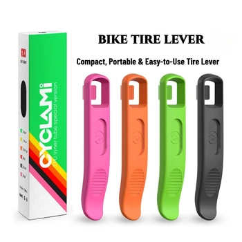 CYCLAMI 2 Pcs Road Bike MTB Bicycle Tire Pry Bar for all sizes of tires Very hard and reusable Ultralight Wheel Repair Tool