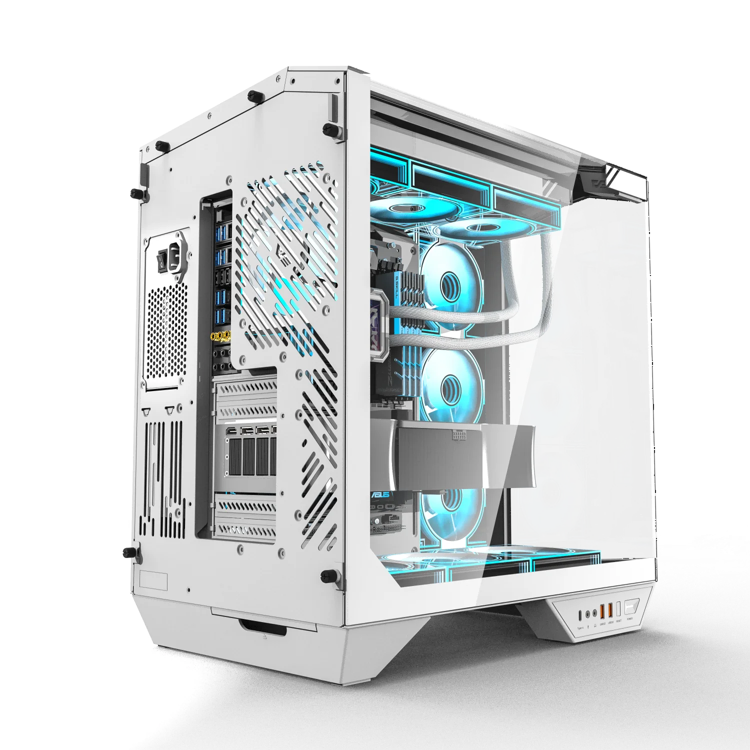 Darkflash DY470 PC Case ATX Gaming Desktop Computer With 4