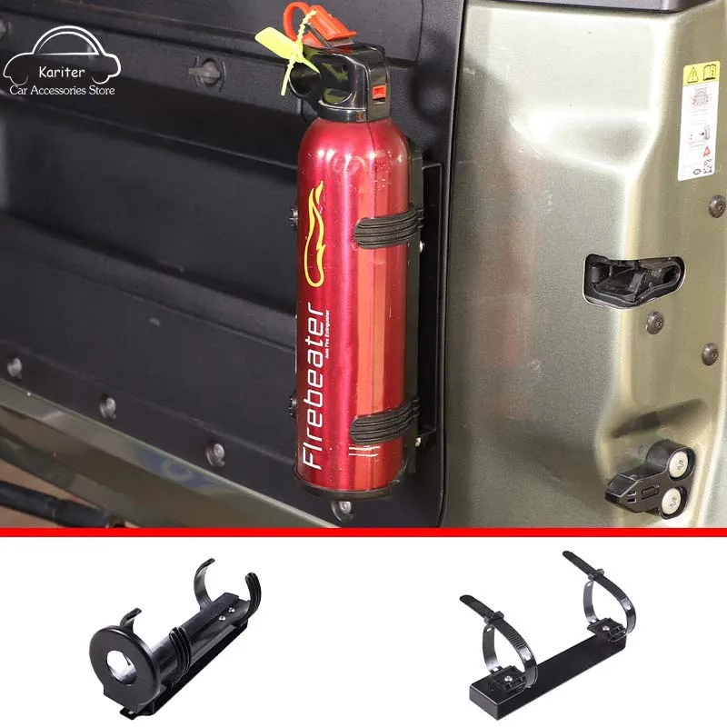 Carbon Steel Car Tailgate Bracket Fire Extinguisher Multifunctional