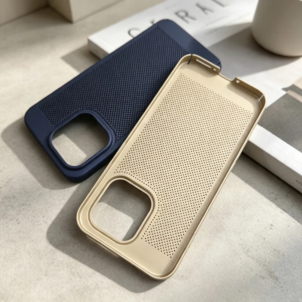 Ultra Thin Matte Hard Case - Breathable Mesh, Shockproof Full Protective Cover