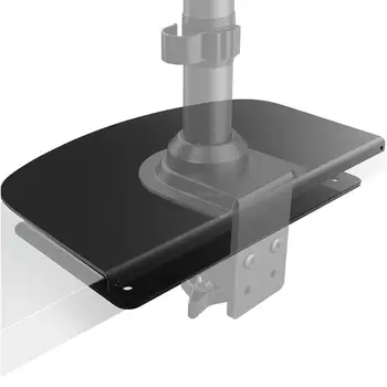 Monitorarm mit Verstärkungsplatte für empfindliche Tischplatten