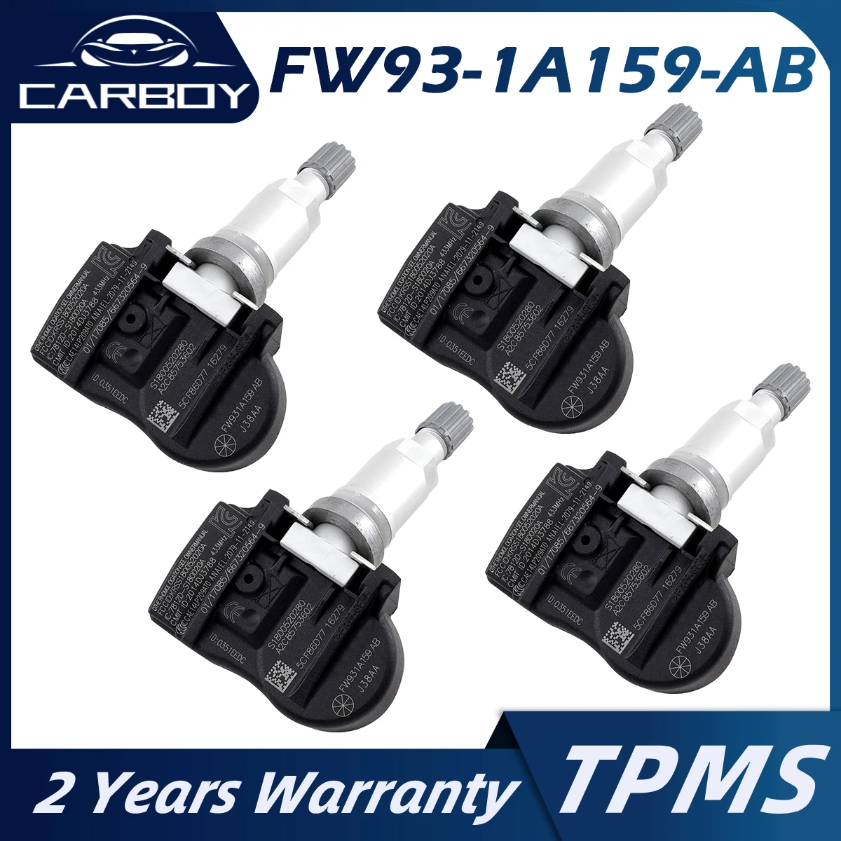 Флуоресцентный датчик TPMS для