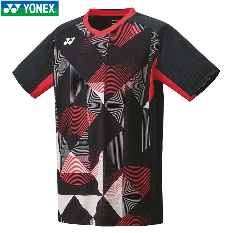 YONEX Men's and Women's Badminton Wear Tops Short Sleeve Quick Dry Sweat-absorbent Breathable Training Suit T-shirts short sleeve t shirt badminton uniforms