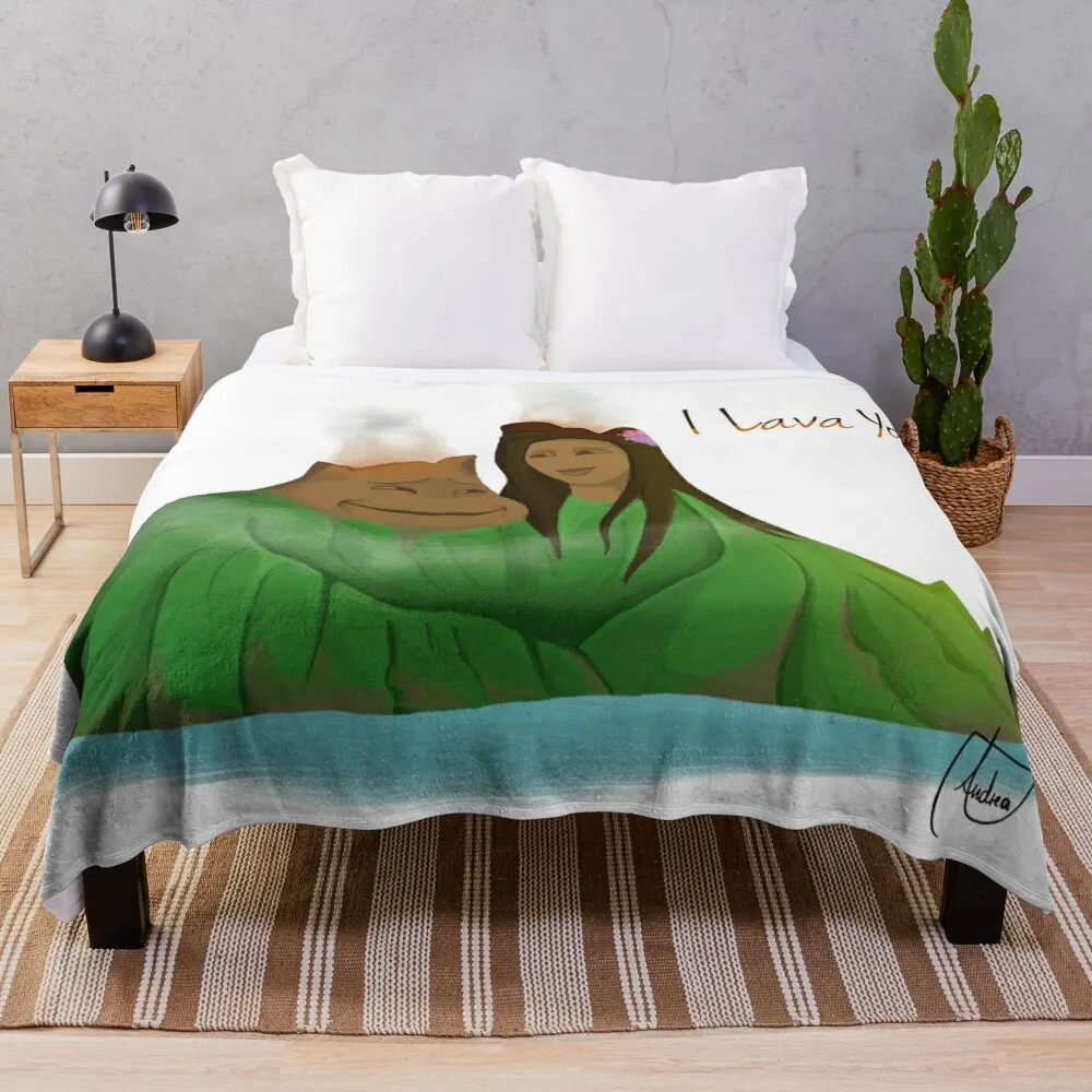 

I Lava You Throw Blanket Flannel Blanket Blanket For Baby
