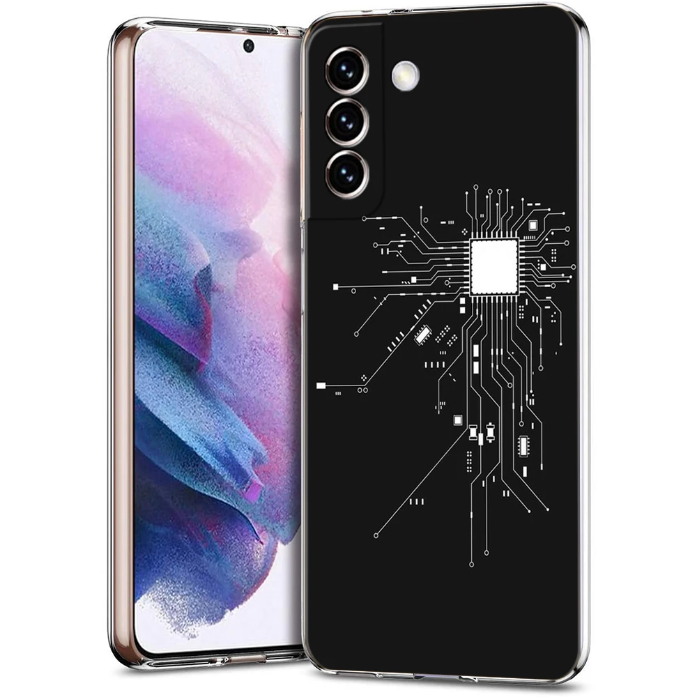 Inside Motherboard Platine Fall für Samsung S24 S23 S22 S20 S21 Fe Ultra S24 S23 S10 S10E S9 S8 plus 5G Telefon Shell Capas – Detail 5