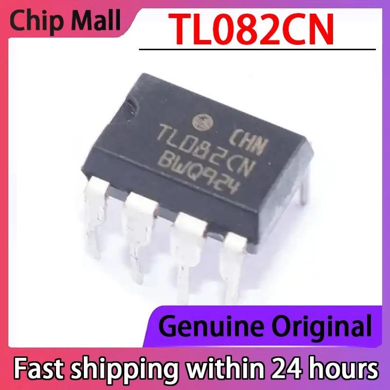 

10PCS New TL082 TL082CN Inline DIP8 Operational Amplifier Chip Logic IC