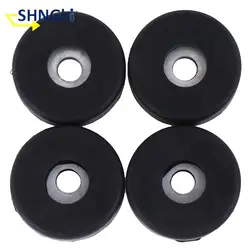 4Pcs Plastic Bumpers Embedded Washer Feet Pad Instrument Holder 30x10mm